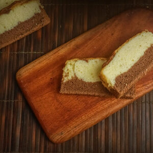 Image-Vanilla and chocolate pound cake