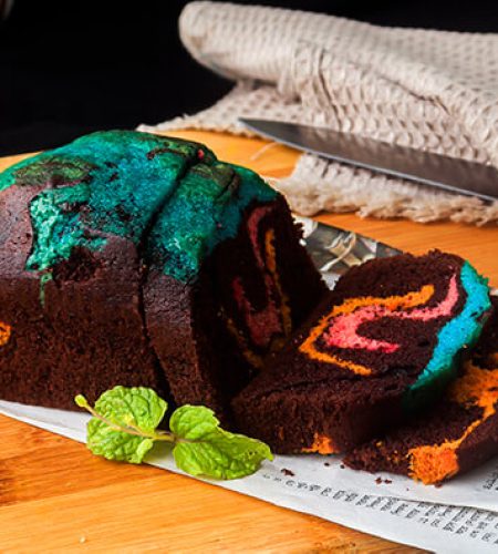 Image-Chocolate Marble Cake