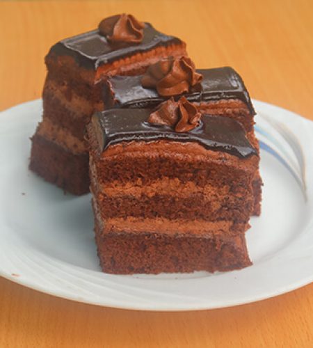 Image-Chocolate pastry cake